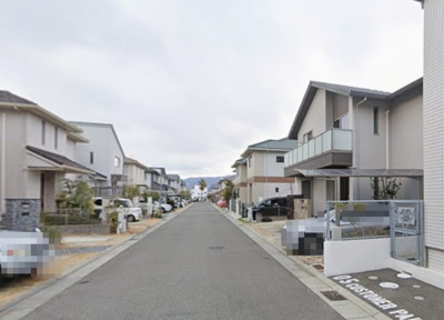 【前面道路含む現地写真】 | 芦屋市涼風町　中古戸建
