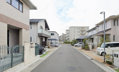 【前面道路含む現地写真】 | 芦屋市涼風町　中古戸建