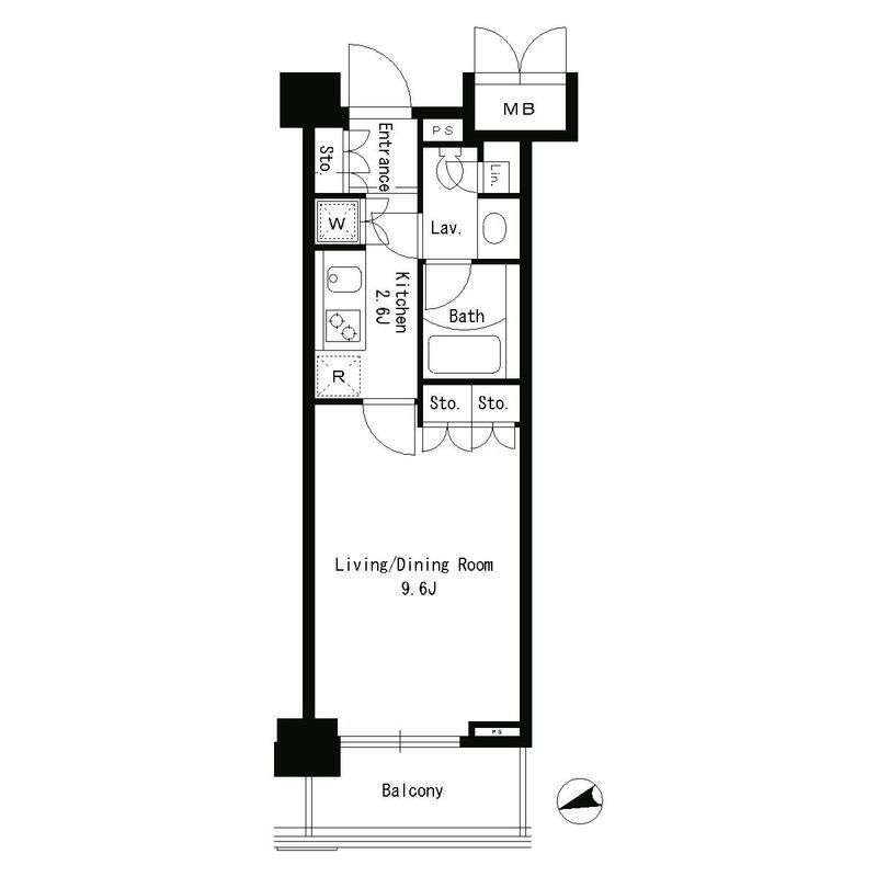 パークアクシス文京ステージの間取り