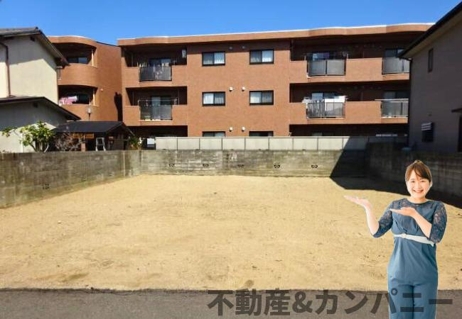 松山市北土居５丁目の売地の外観|物件の外観です