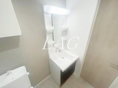 【洗面所】 | ヒルサイドパーク | 独立洗面台です。