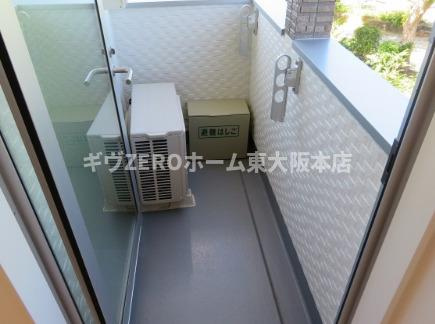 ハーモニーテラス御厨中のバルコニー