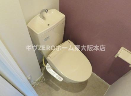 ハーモニーテラス御厨中のトイレ