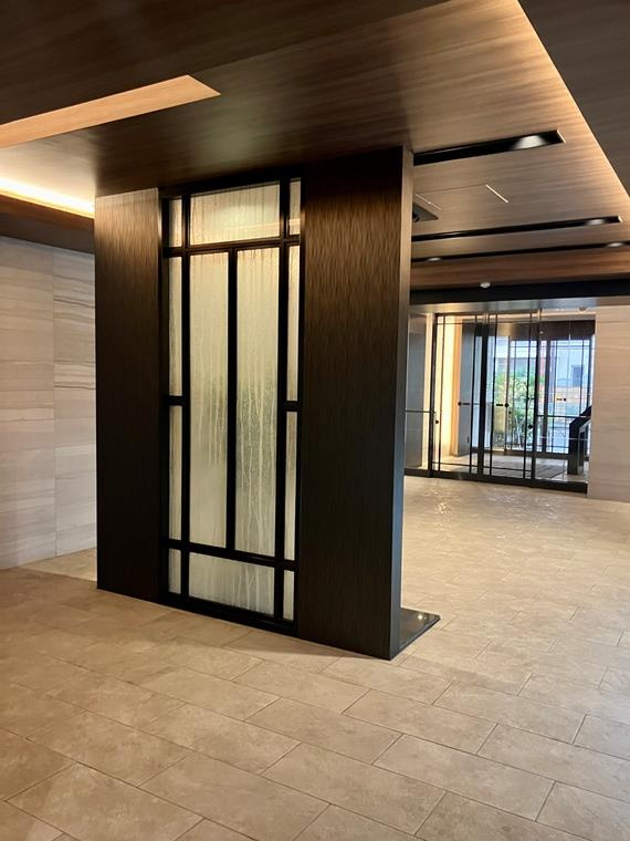 エクセレントシティ自由が丘のロビー