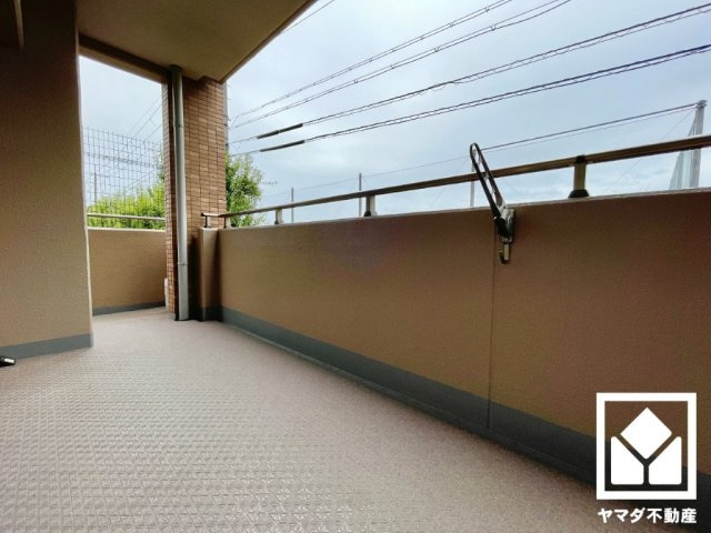 クレステージ桃山のバルコニー