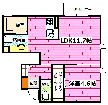 ホワイトリリーの間取り