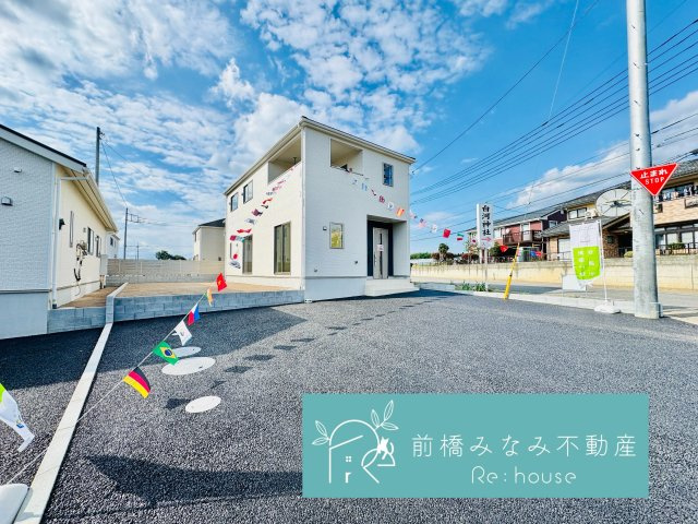 前橋市富士見町時沢第10　１号棟(全２棟)　クレイドルガーデン　新築建売分譲の外観|外観です