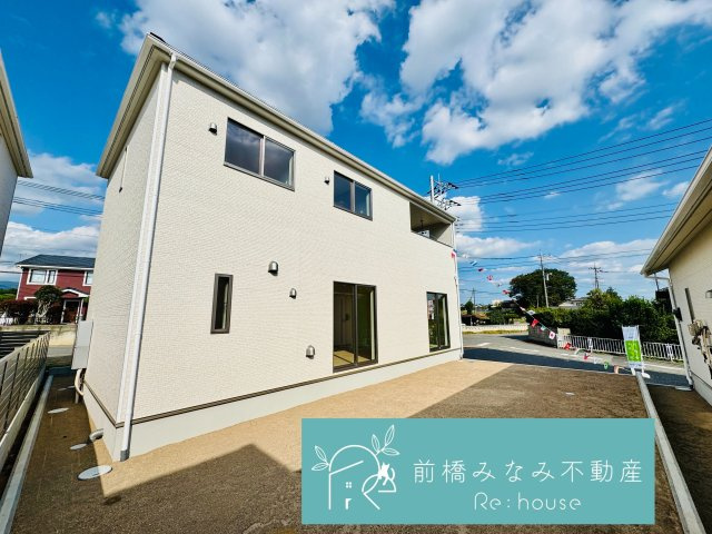 前橋市富士見町時沢第10　１号棟(全２棟)　クレイドルガーデン　新築建売分譲の外観|外観です