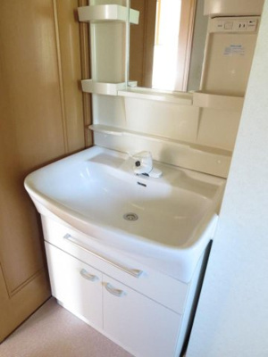 【洗面所】 | シャン・ドゥ・フルール | 洗面所です