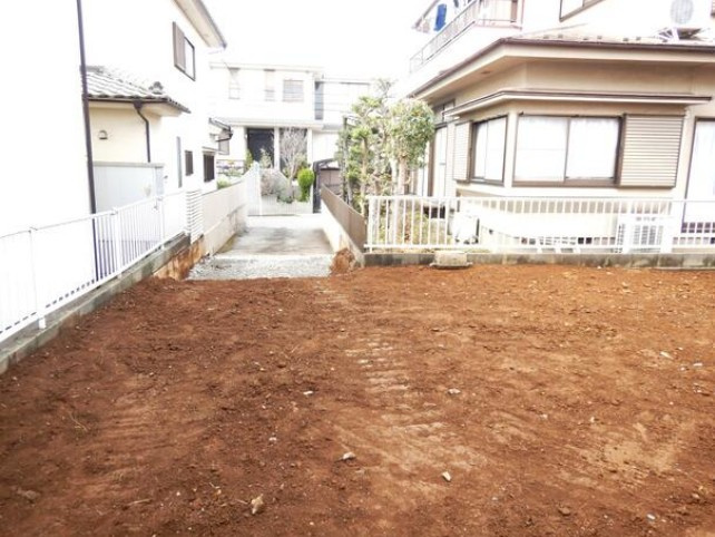 【土地】鶴ヶ島市松ヶ丘建築条件無し売地の外観