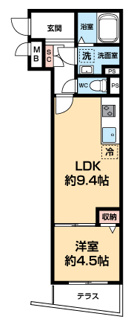 【間取り】 | NEXAS EBARA