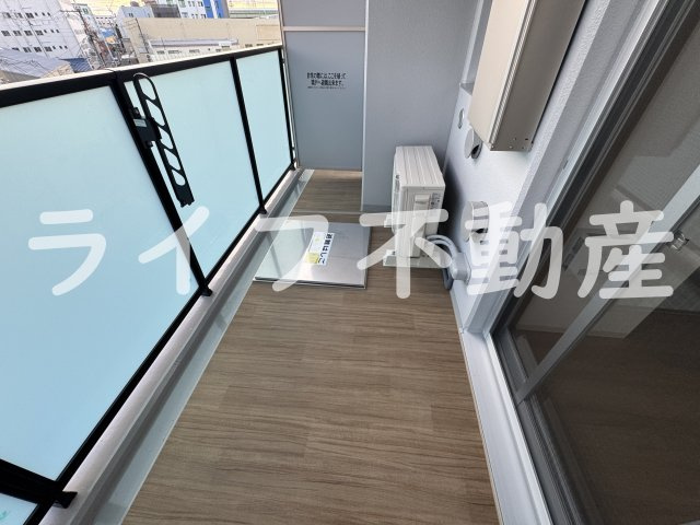 VITA荒本のバルコニー|陽当たり良好なバルコニーです