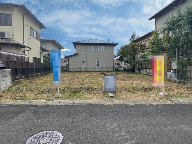 岩倉長谷町　建築条件無　土地の外観