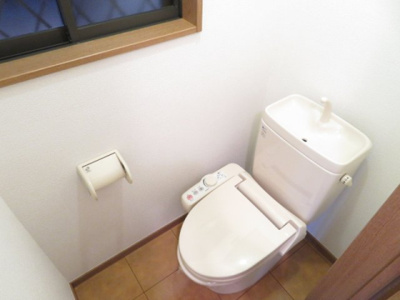 【トイレ】 | 飯野ハイツⅡ | 1階トイレ・温水洗浄便座