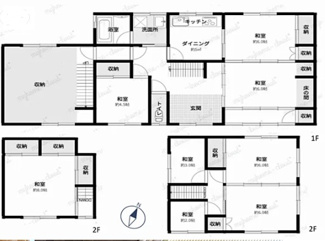 【間取り】 | 美方郡香美町小代区鍛治屋　戸建て
