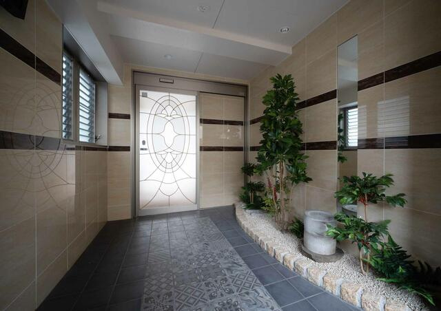 ルーブル府中壱番館のロビー