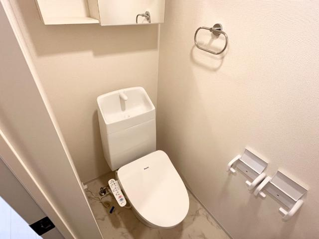 （仮称）市原市市原新築アパートのトイレ|シャワー付トイレ（イメージ）