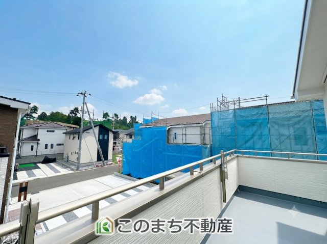 いろどりアイタウン宇都宮市野沢町23-P1　10号棟の展望|バルコニーからの眺めです！
