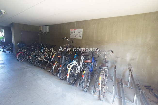 【駐輪場】 | ルイシャトレ平野 | 【屋内駐輪場☆】