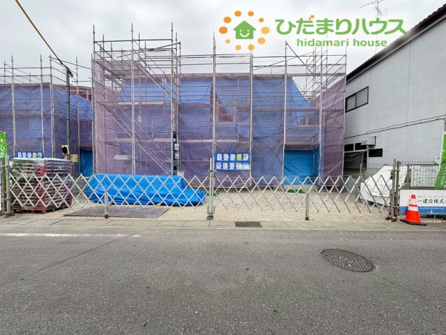 深谷市田所町第2　新築一戸建て　リーブルガーデン　02の前面道路含む現地写真