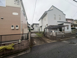 【前面道路含む現地写真】 | 川越市寺尾　建築条件なし売地　東武東上線『新河岸駅』徒歩12分　【高階小学区】
