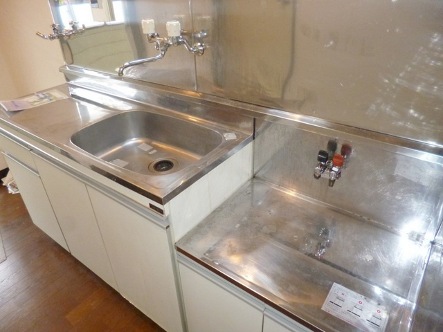 ハイランドＭＡのキッチン|もちろん２口ガスコンロ置けます。