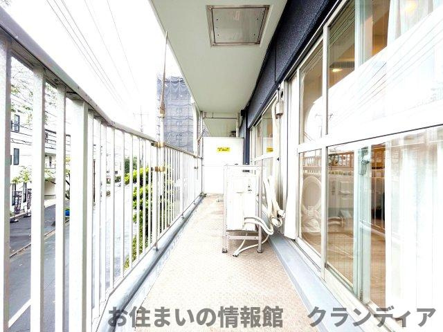ネオコーポ第2お花茶屋のバルコニー|ドキドキの新生活も、安心してスタート。ぴったりの住まいを見つけませんか？クランディアが一緒に住まい選びをサポートします‼　まずは、お気軽にお問合せください　＃クランディア