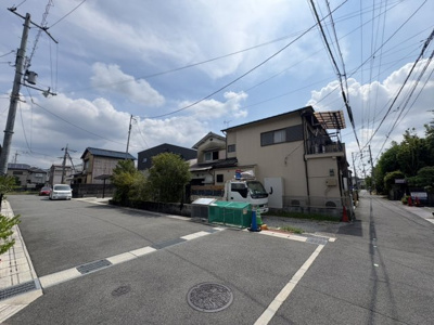 【前面道路含む現地写真】 | 奈良市法蓮町～全1区画～