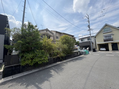 【前面道路含む現地写真】 | 奈良市法蓮町～全1区画～