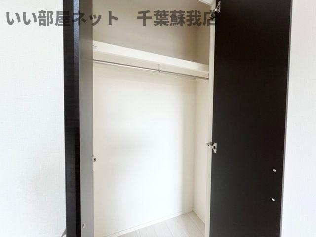 （仮称）市原市市原新築アパートの収納|たっぷりとした収納スペースです