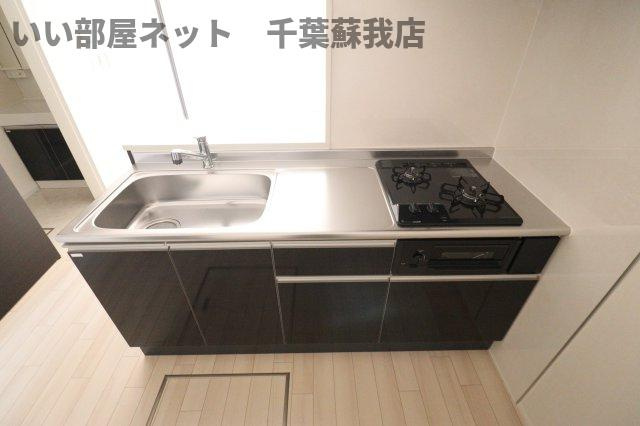 （仮称）市原市市原新築アパートのキッチン|きれいなキッチンです