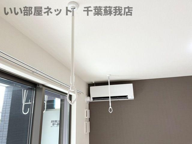 （仮称）市原市市原新築アパートのその他|室内物干