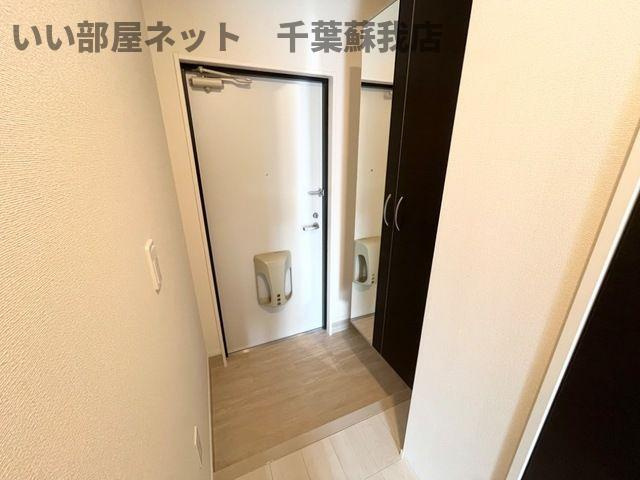 （仮称）市原市市原新築アパートの玄関|毎日通る玄関はこちらです