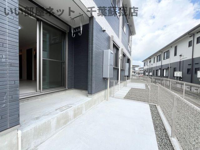 （仮称）市原市市原新築アパートの庭|お庭です