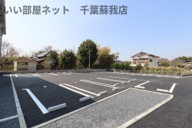 （仮称）市原市市原新築アパートの駐車場|車をお持ちの方に嬉しい駐車場付きの物件です