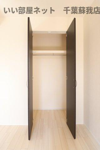 （仮称）市原市市原新築アパートの収納|便利な収納スペースです