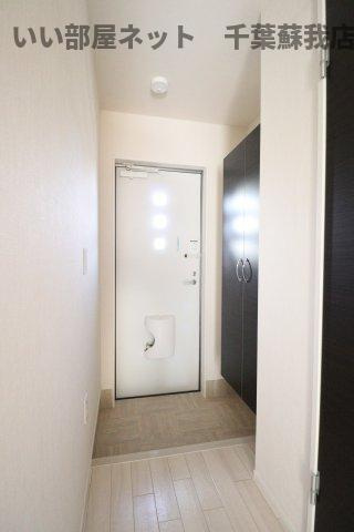 （仮称）市原市市原新築アパートの玄関|落ち着いた玄関です