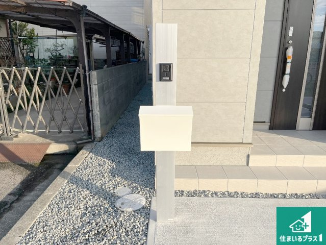 姫路市大津区西土井　新築一戸建ての外観|お客様に長く安心して住んでいだだける事にこだわった家づくり！住んでからのアフターサービスにもしっかりと取り組んでいます！