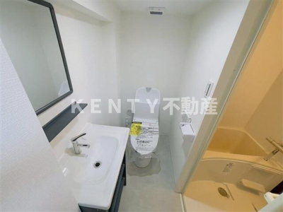 【洗面所】 | 日神パレス戸越 | コンパクトで使いやすい洗面所