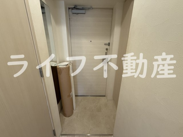 JPレジデンス大阪城東Ⅳの玄関|シンプルで使いやすい玄関です