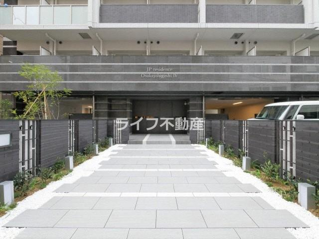 JPレジデンス大阪城東Ⅳのエントランス|清潔なエントランスです