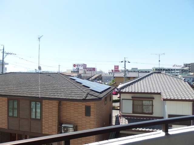 中央マンション城南の展望