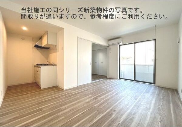 (仮称)ジーメゾン西湊ウィシエの居間・リビング