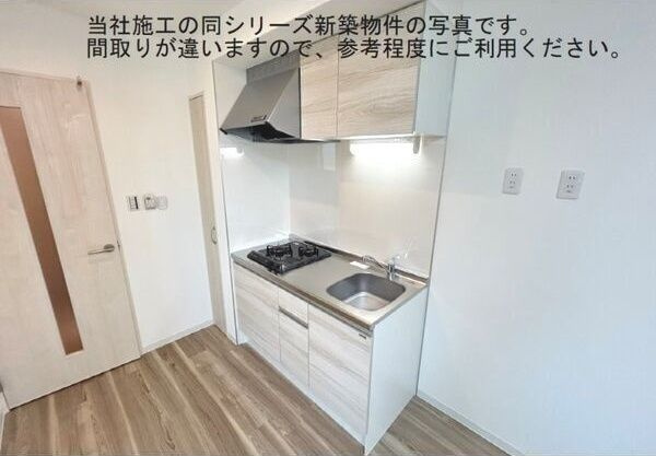 (仮称)ジーメゾン西湊ウィシエのキッチン