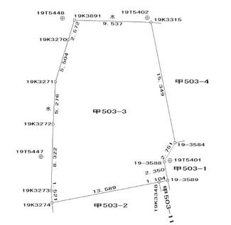 【土地図】 | 売地　石手3丁目