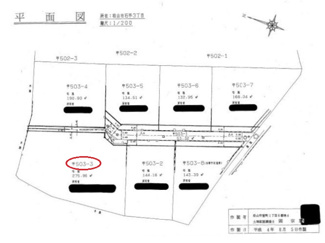 【土地図】 | 売地　石手3丁目