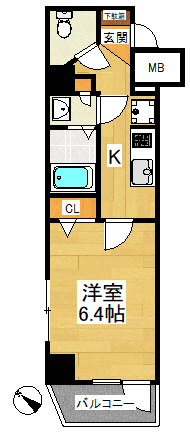 エヌステージ西船橋市川の間取り
