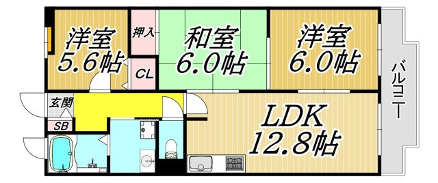 アグアの間取り