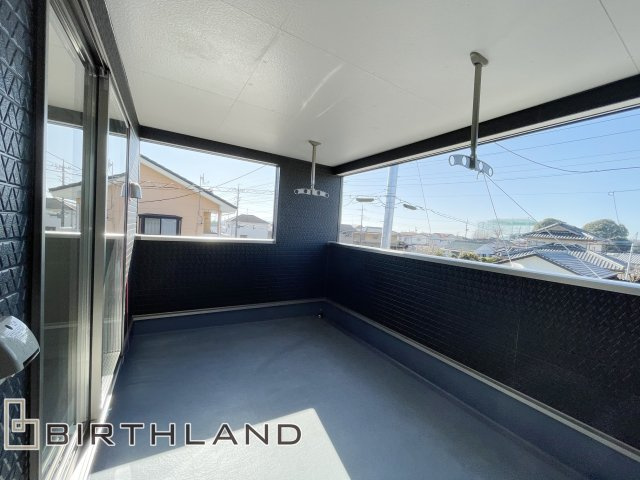 新築戸建・新築建売　桐生市相生町第17　相生小・相生中のバルコニー
