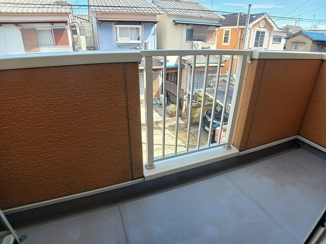 サウス・ヴィラのバルコニー